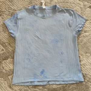 Lululemon short sleeve workout top